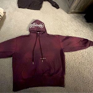 YoungLA Oversized Pullover Sweatshirt w/ Drawstrings - Size Medium